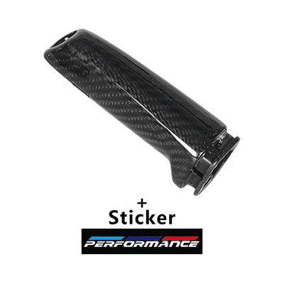BMW E46 E90 E92 E60 E39 F30 F34 F10 F20 tartozékaihoz Univerzális szénszálas mintázatú autós kézifék fogantyúk burkolat belső burkolat