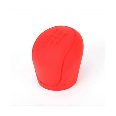 Capac pentru buton schimbător de viteze din silicon în 6 culori Husă pentru mâner cu mâner antiderapant Automobile Gulerele pentru schimbarea vitezelor Accesorii auto