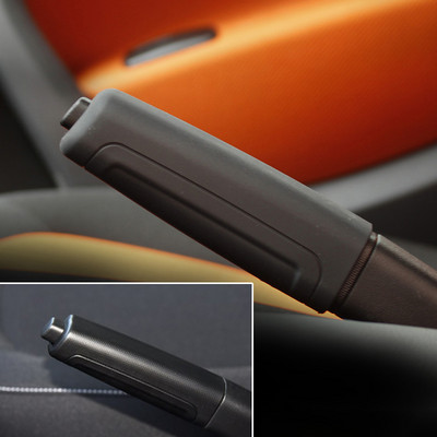 Silikónový kryt radiacej hlavice, kryt hlavy radiacej páky, protišmykový kryt ručnej brzdy, puzdro na kľúč od ručnej brzdy pre Benz Smart Fortwo 07-17