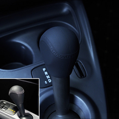 Silikónový kryt radiacej hlavice, kryt hlavy radiacej páky, protišmykový kryt ručnej brzdy, puzdro na kľúč od ručnej brzdy pre Benz Smart Fortwo 07-17