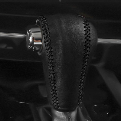 Capac de protecție din piele pentru butonul de schimbare a capului de mașină pentru Honda Vezel HRV HR-V 2014 - 2020 AT Huse de protecție pentru gulere de schimbare a vitezelor