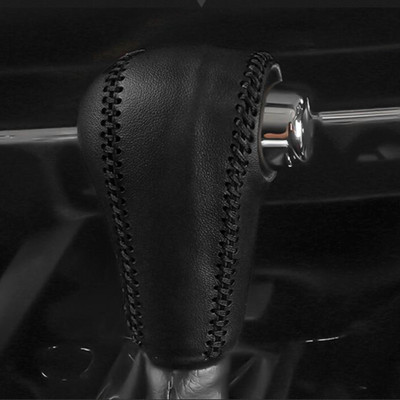 Capac de protecție din piele pentru butonul de schimbare a capului de mașină pentru Honda Vezel HRV HR-V 2014 - 2020 AT Huse de protecție pentru gulere de schimbare a vitezelor