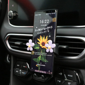 Гравитационен държач за кола за телефон Монтаж на щипка за вентилационен отвор Стойка за мобилна клетка Поддръжка на смартфон GPS за iPhone 13 12 Xiaomi Samsung
