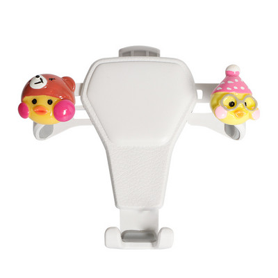 Gravity autós tartó telefonhoz Air Vent Clip rögzíthető mobil cellás állvány okostelefonhoz GPS támogatás iPhone 13 12 Xiaomi Samsung telefonhoz