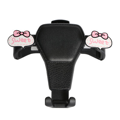 Gravity autós tartó telefonhoz Air Vent Clip rögzíthető mobil cellás állvány okostelefonhoz GPS támogatás iPhone 13 12 Xiaomi Samsung telefonhoz