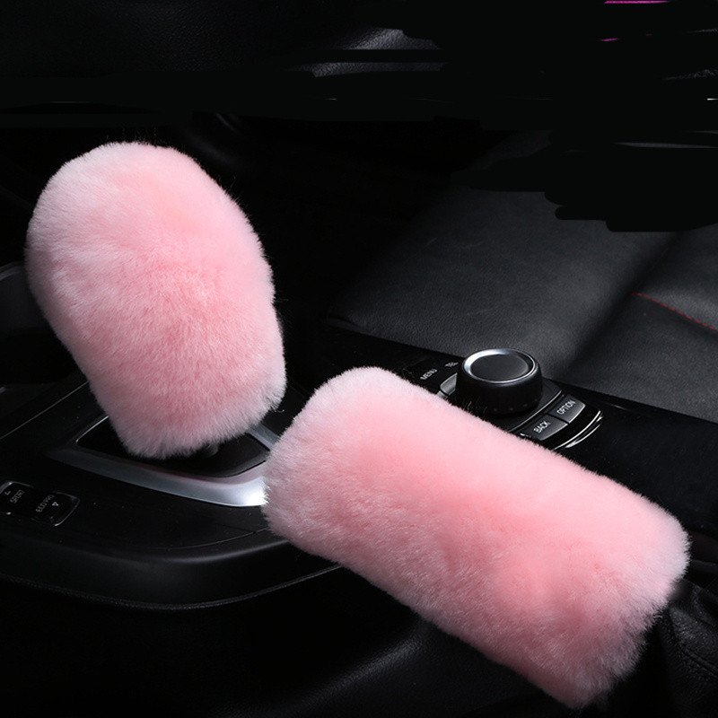 Téli plüss szőrme autó kézifék burkolat váltó gomb burkolat Audi all series Q3 Q5 SQ5 Q7 A1 A3 S3 A4 A4L A6L A7 S6 S7 A8 S4 RS4