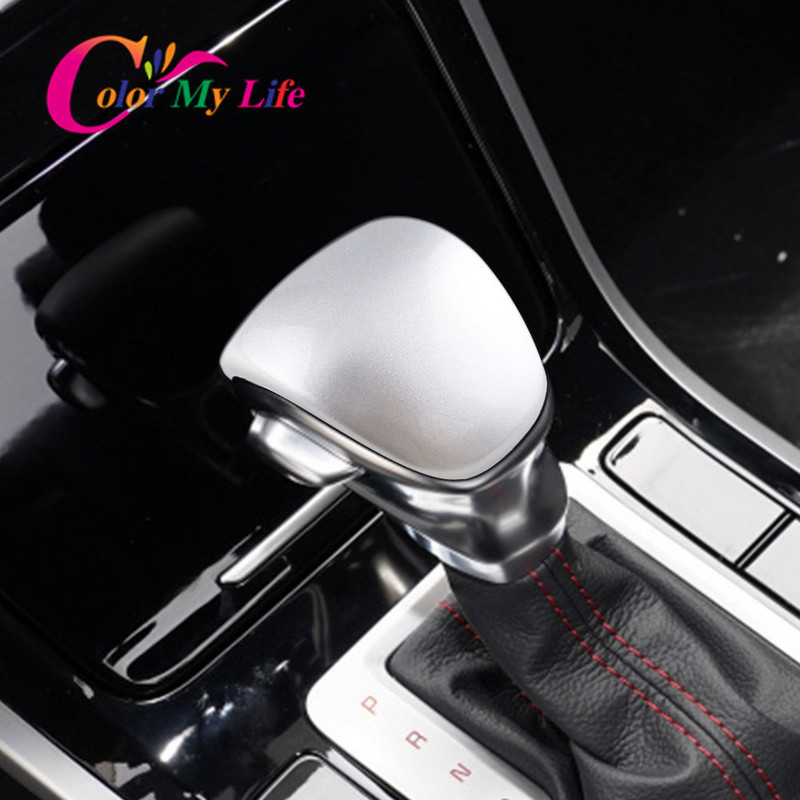 Color My Life Interior Carcasa de protectie Buton schimbator de viteze Coliere de schimbare a capului de viteze pentru Kia Forte K3 2019 2020 2021 AT Accesorii
