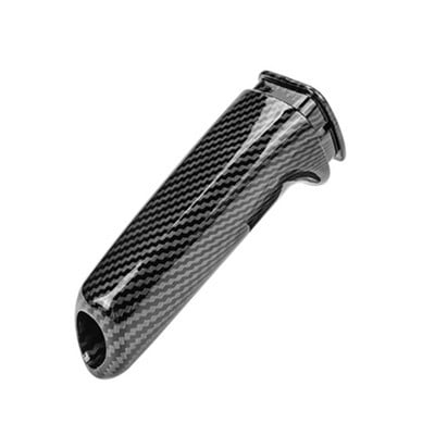 Acoperire pentru mânere frână de mână mașină din fibră de carbon reală Decorație interioară Stil de înlocuire a mașinii pentru Bmw E46 E90 E92 E60 E39 F30 F34 F10 F20