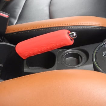 Гел покритие Противоплъзгащо се покритие за ръкохватки за ръчна спирачка за паркиране Втулка Универсална декорация Автоаксесоари Калъфи за ръчна спирачка на автомобила Втулка Силикон