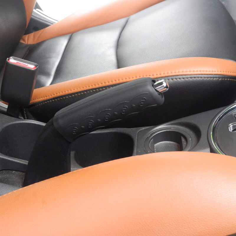 Geelkate libisemisvastane seisupiduri käepidemed, ümbris universaalne kaunistus, autotarvikud auto käsipiduri katted varrukas silikoon