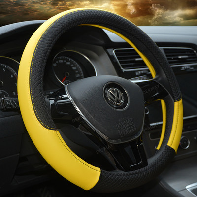 Sportinių automobilių vairo dangteliai, neslystantys , tinka 37–38 cm vairui, automobilio stiliaus 9 spalvų automatiniai priedai