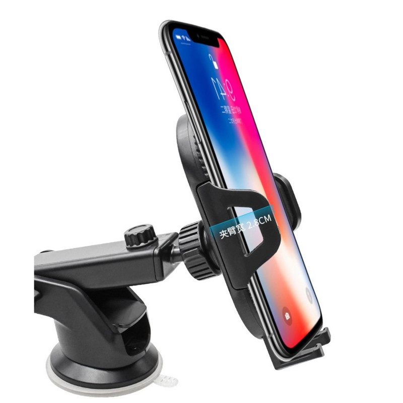 2022-es új Sucker autós telefontartó, autós telefonra szerelhető állvány GPS állvány telefontámogatás iPhone 13 12 11 Pro Max Xiaomi Huawei Samsung telefonhoz