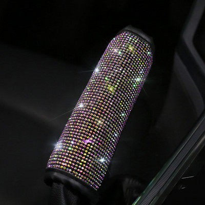 Bling Bling Rhinestones kristāla automašīnas rokas bremzes pārsegs pārnesumu pārslēga apkakles pārsegs drošības jostas pārsegs, paliktnis Automašīnas aksesuāri interjers sieviete