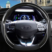 a Hyundai IONIQ 5 típushoz 2016 2017 2018 2019 2020 2021 2022 DERMAY autó kormánykerék burkolat  szénszálas autótartozékok