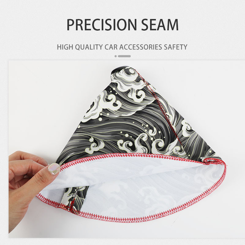 JDM autós sebességváltó fedél japán stílusú univerzális vászon sebességváltó sebességváltó szamuráj Sakura Protector autó belső kiegészítők