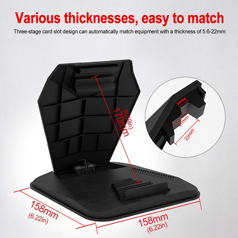 Telefoni autohoidik armatuurlaual 3,0–9,7-tolline telefoni tahvelarvuti hoidik autos iPhone XS MAX jaoks iPad Mini GPS-i autotelefoni hoidik