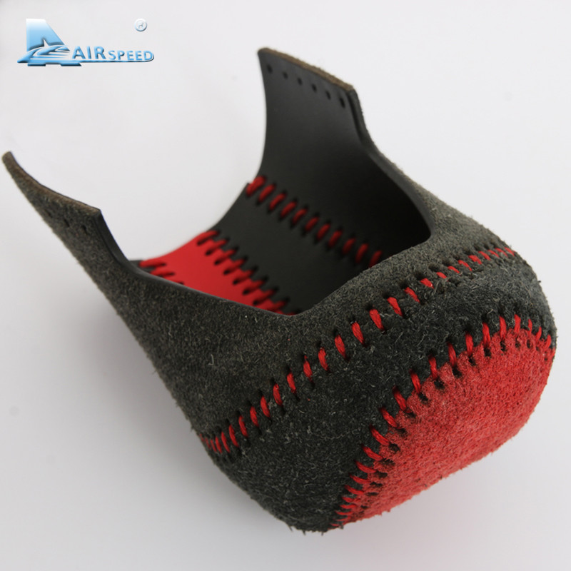 Kožený poťah radiacej páky AIRSPEED z hovädzej kože, ručne šitý, pre Infiniti QX50 QX70 QX80 EX FX35 37 G37, doplnky do interiéru