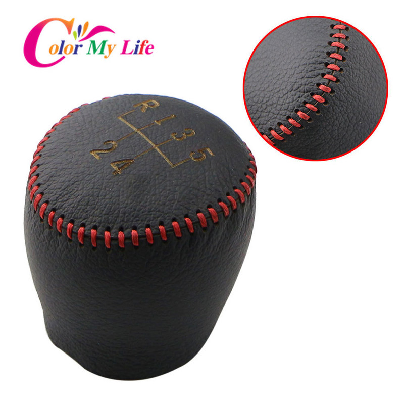 Spalva My Life Leather 5 6 Speed MT Automobilių perjungimo rankenėlės apsauginių apykaklių dangtelis Chevrolet Cruze Sedan Hetchback 2009 - 2015 GE