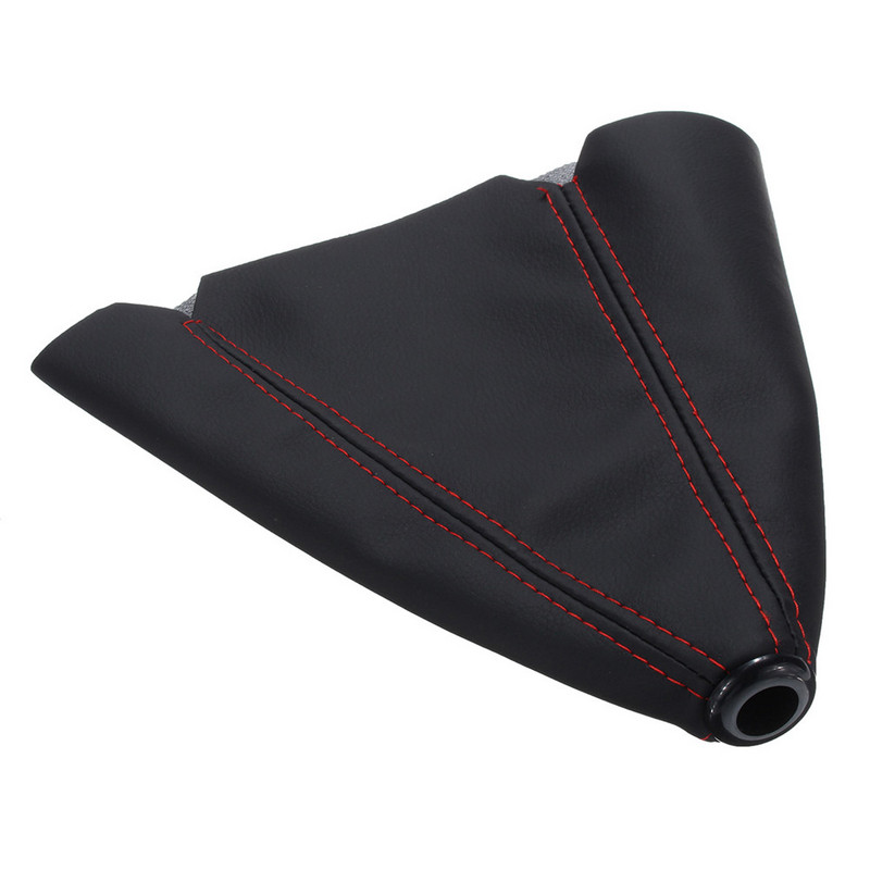 PVC Universal din piele PU Guler de schimbare a vitezelor pentru mașină Fibră de carbon Auto Auto Stick manual Buton schimbător de viteze Gear capac pentru cizme