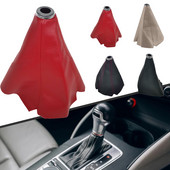 Shift Boot PU bőr autó sebességváltó nyakörvek Carbon Fiber Auto Car Manual Stick váltó gomb Sebességváltó Csomagvédő védőnadrág