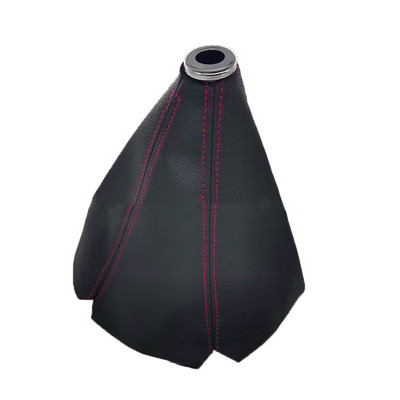 Shift Boot PU bőr autó sebességváltó nyakörvek Carbon Fiber Auto Car Manual Stick váltó gomb Sebességváltó Csomagvédő védőnadrág