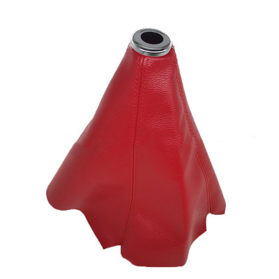 Shift Boot PU bőr autó sebességváltó nyakörvek Carbon Fiber Auto Car Manual Stick váltó gomb Sebességváltó Csomagvédő védőnadrág