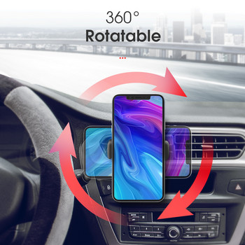 Универсален държач за мобилен телефон Щипка за монтиране на изхода на въздуха в колата за държач за мобилен телефон ABS Поддръжка на телефон за кола Аксесоари за интериора