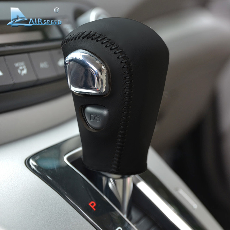 Ručno šivena maska ručice mjenjača od prave kože za Hondu CRV CR-V 2007 2008 2009 2010 2011 Auto oprema AIRSPEED