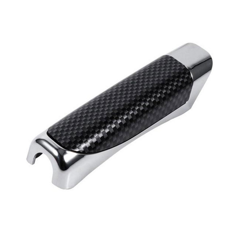 Must Vastupidav Auto Auto Sõiduki Tuning Süsinikkiust Style Käsipiduri Katte Kaitse Loov Interjööri Autotarvikud Universaalsed