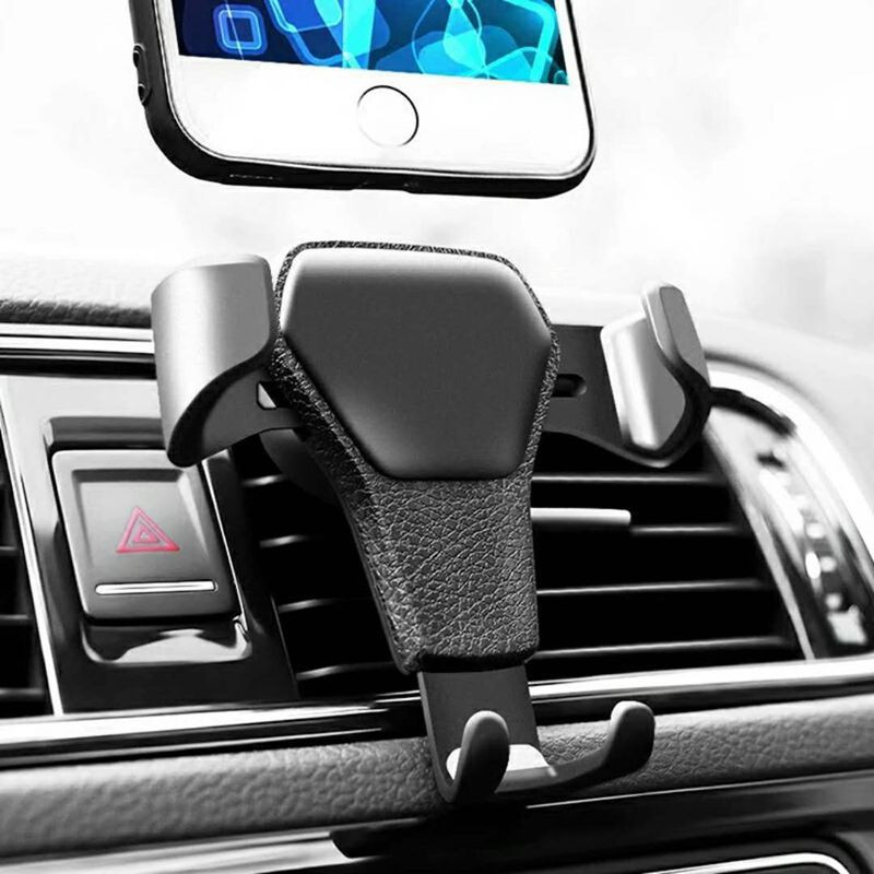 Autós Gravity telefontartó telefon légtelenítő klipre szerelhető mobilállvány okostelefon GPS támogatás Huaweihez Xiaomihoz