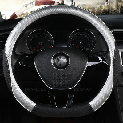 D alakú O alakú autó kormánykerék burkolat csúszásmentes POLO GOLF 7 Scirocco Suzuki Swift Nissan Rogue kiváló minőség