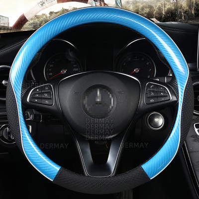 D alakú O alakú autó kormánykerék burkolat csúszásmentes POLO GOLF 7 Scirocco Suzuki Swift Nissan Rogue kiváló minőség