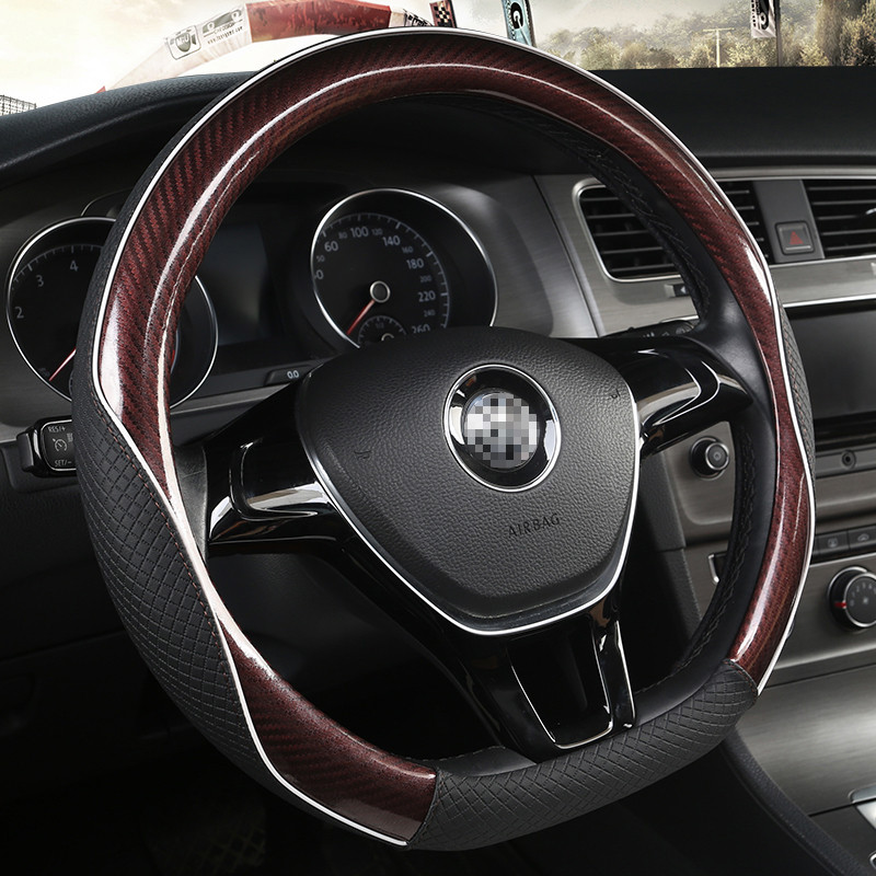 D alakú O alakú autó kormánykerék burkolat csúszásmentes POLO GOLF 7 Scirocco Suzuki Swift Nissan Rogue kiváló minőség