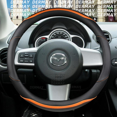 Mazda 2 modellhez Mazda2 DY DE/DH DJ/DL DERMAY Autó kormánykerék burkolat szénszálas autó tartozékok