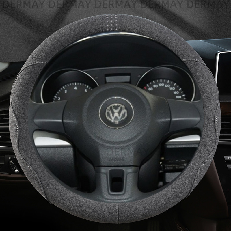 DERMAY autó kormánykerék burkolat Volkswagen VW Touran Golf Touran Auto Accesorioshoz
