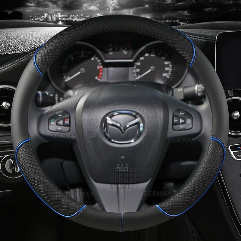  Kryt volantu DERMAY pre Mazda BT50 BT-50 I II III 2006~2023, autopríslušenstvo, rýchle dodanie