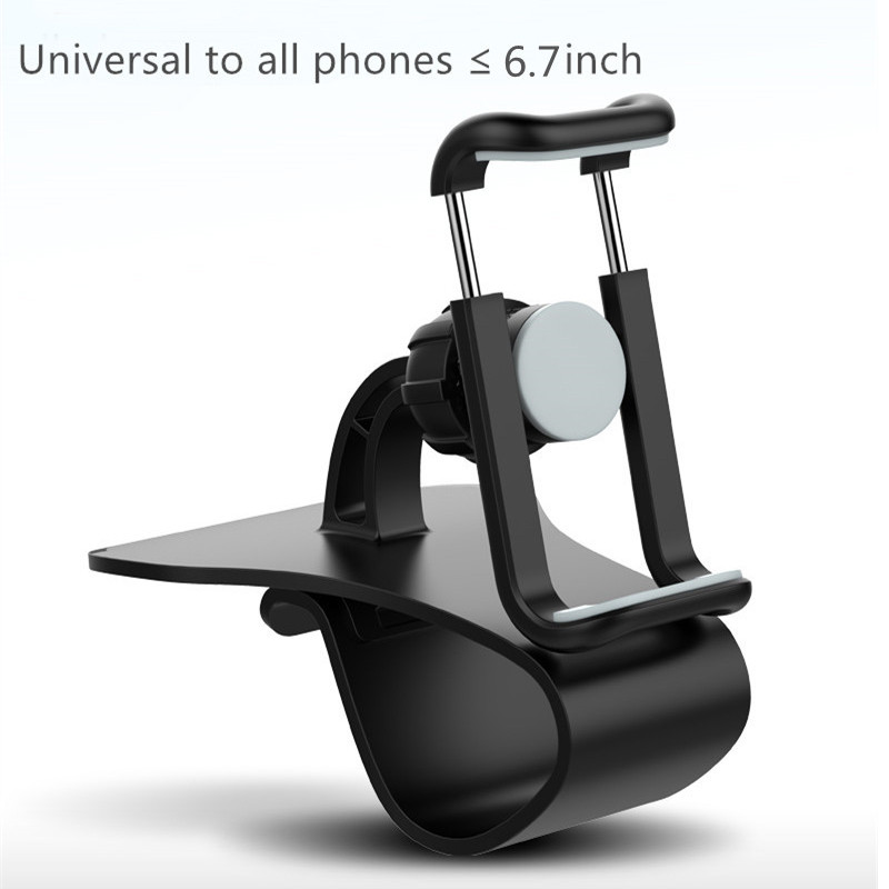 Műszerfali autós telefontartó Easy Clip rögzíthető állvány GPS kijelző konzol autós tartó támogatás iPhone 8 X Samsung XiaoMi készülékhez
