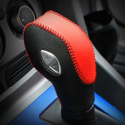 AT bőr sebességváltó gomb burkolat Ford Focus 3 MK3 2013 - 2018 kézifék kézifék burkolatok sebességváltó gallérokhoz