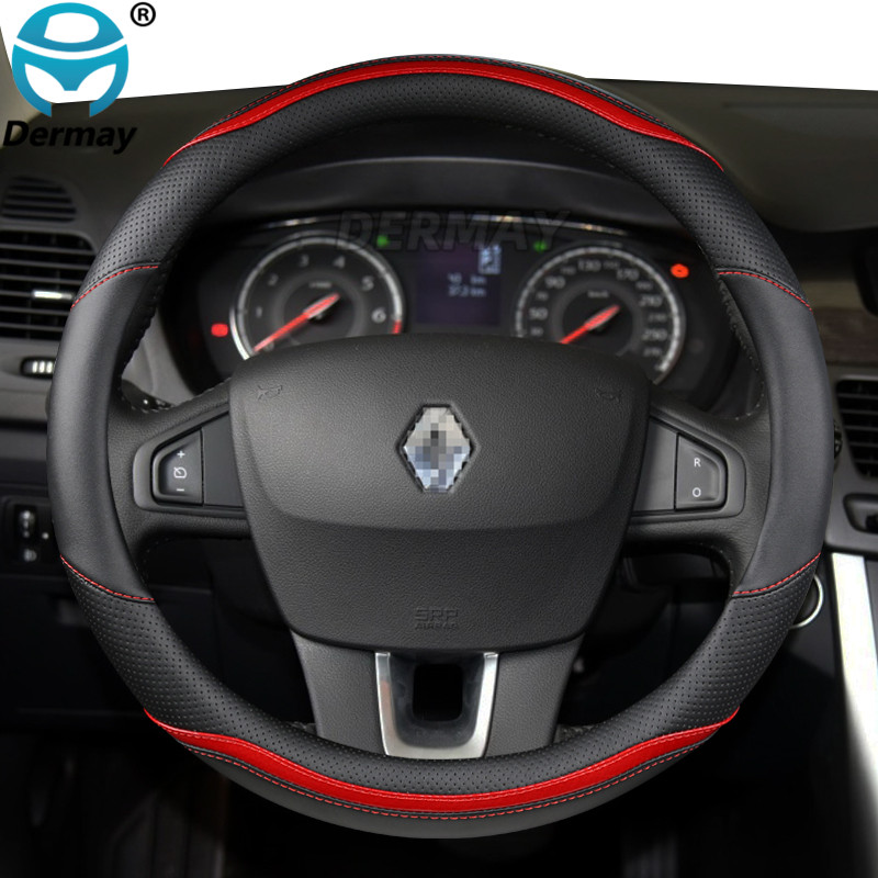 pentru Renault Megane 3 III Megane CC Scala Husa volan auto din piele din microfibră + accesorii auto de modă din fibră de carbon
