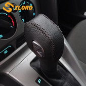 Bőr váltófej váltógomb tok burkolata AT sebességváltó nyakörvek Ford New Fiesta MK7 2009 - 2015 Ecosport 2012 - 2017