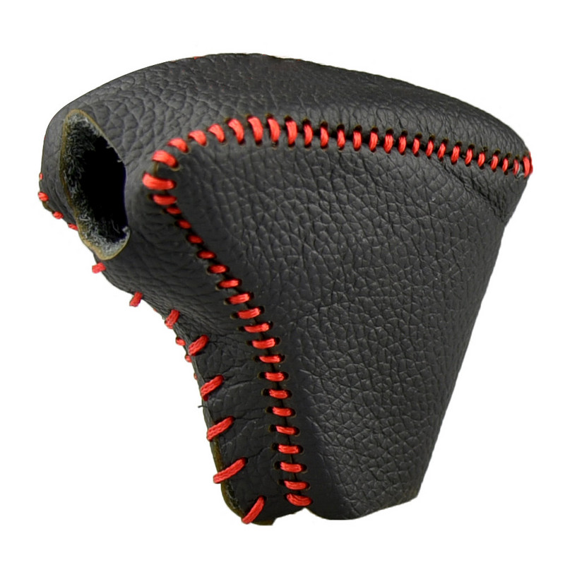 Karvės odos automobilio pavarų perjungimo antkaklio dangtelis, skirtas Kia Rio 4 K2 Sportage Optima K5 KX5 Niro 2017 2018 pavarų perjungimo rankenėlės dėklas