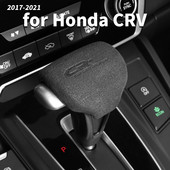 Autó sebességváltó kar burkolat Váltó sebességváltó gomb Sebességváltó fej burkolat matrica Honda CRV CR-V 5th 2017 2018 2019 2020 2021 tartozékokhoz