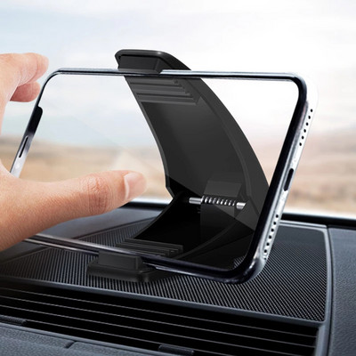360 Περιστρεφόμενος πίνακας οργάνων αυτοκινήτου Στήριγμα τηλεφώνου ταμπλό Αντιολισθητικό Απλή βάση GPS για iPhone Samsung Xiaomi Huawei