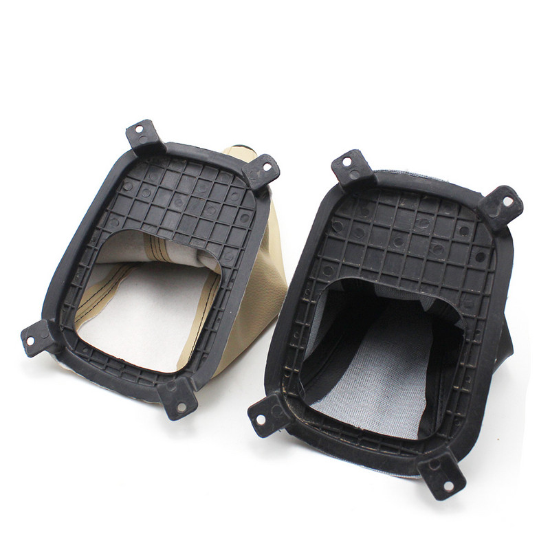 skirta KIA Sportage Black Beige Manual Block Shift Lever dulkių dangtelis Pavarų dulkėms atsparus dangtelis