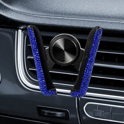 Bling Strasuri Suport telefon auto Suport pentru aerisire auto Suport telefon mobil Suport Clip Suport în accesorii pentru interiorul mașinii