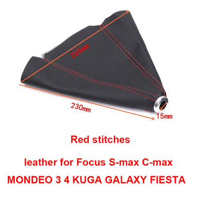 PU bőr autós autó sebességváltó nyakörvek kézi váltó sebességváltó csomagtartó Ford Focus 2 MK2 FL MK3 MK4 MK7 KUGA GALAXY FIESTA számára