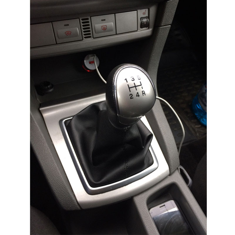 PU bőr autós autó sebességváltó nyakörvek kézi váltó sebességváltó csomagtartó Ford Focus 2 MK2 FL MK3 MK4 MK7 KUGA GALAXY FIESTA számára