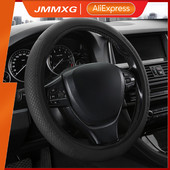 Universal κάλυμμα τιμονιού αυτοκινήτου για VW Volkswagen Golf 4 5 6 GTI Polo Car Accessories 37-39cm Κάλυμμα προστασίας τιμονιού