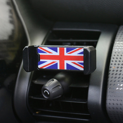 За Mini Cooper One JCW S F60 Car-Styling Universal Union Jack Държач за телефон за кола Air Vent Outlet Mount Скоба за държачи за мобилни телефони