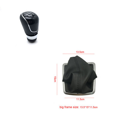 5 Seb 6 Sebesség Manuális sebességváltó gomb Ford Focus 2 MK2 FL MK3 MK4 MK7 GALAXY FIESTA ezüstfeketéhez